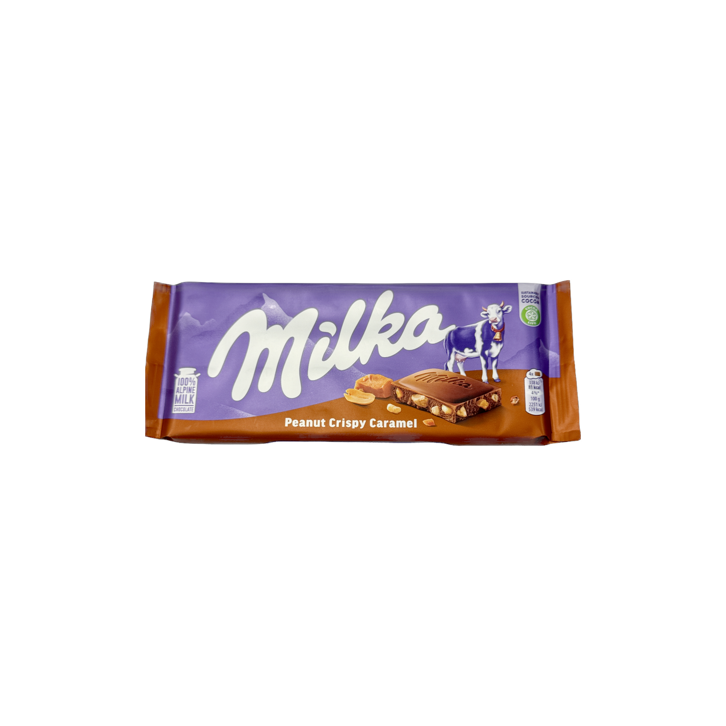 Milka Peanut Crispy Caramel