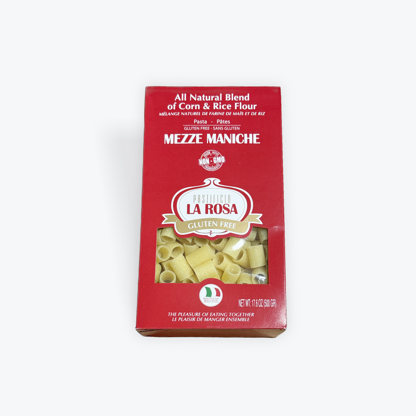 PASTIFICIO LA ROSA Gluten Free Mezze Maniche