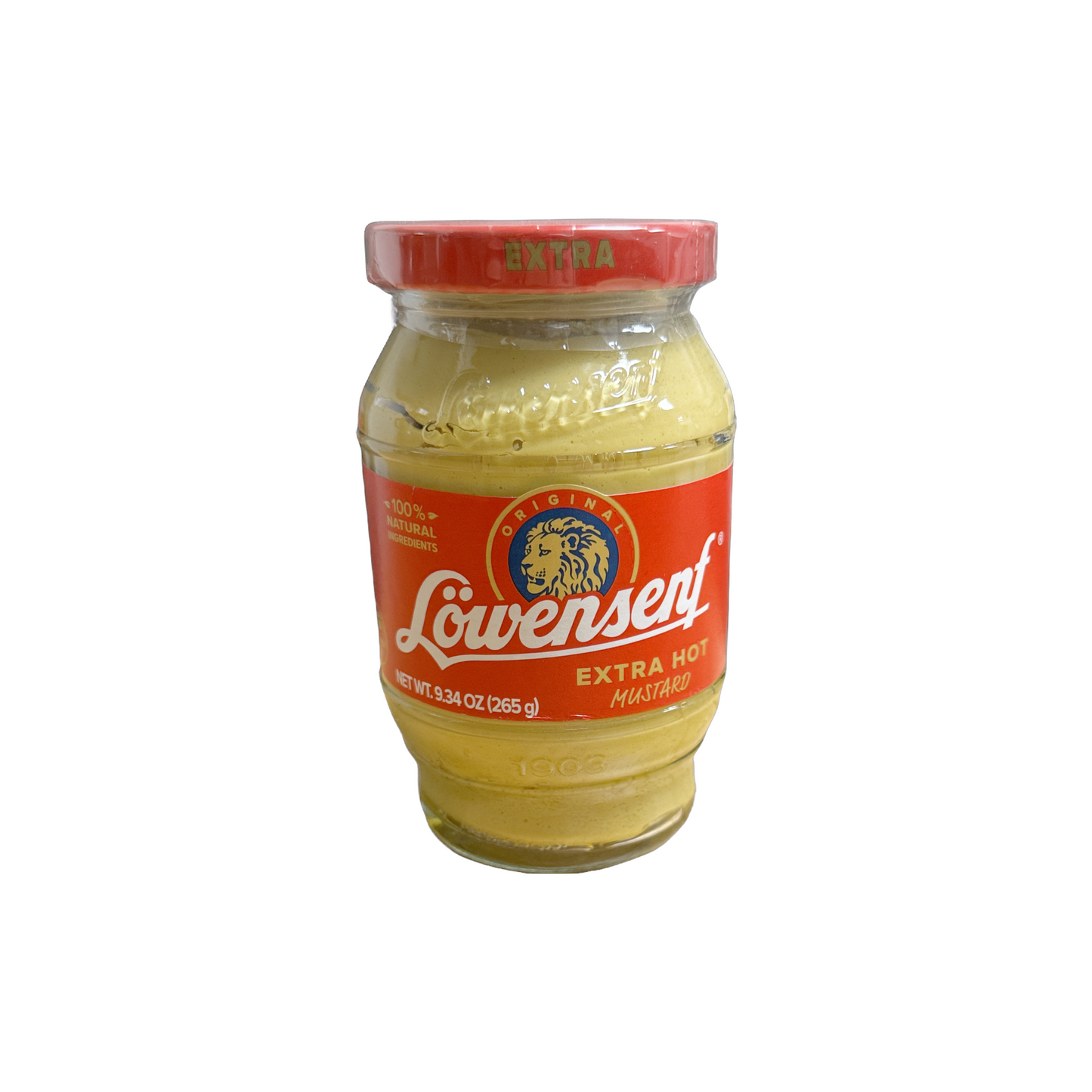 Lowensenf Mustard. Extra Hot