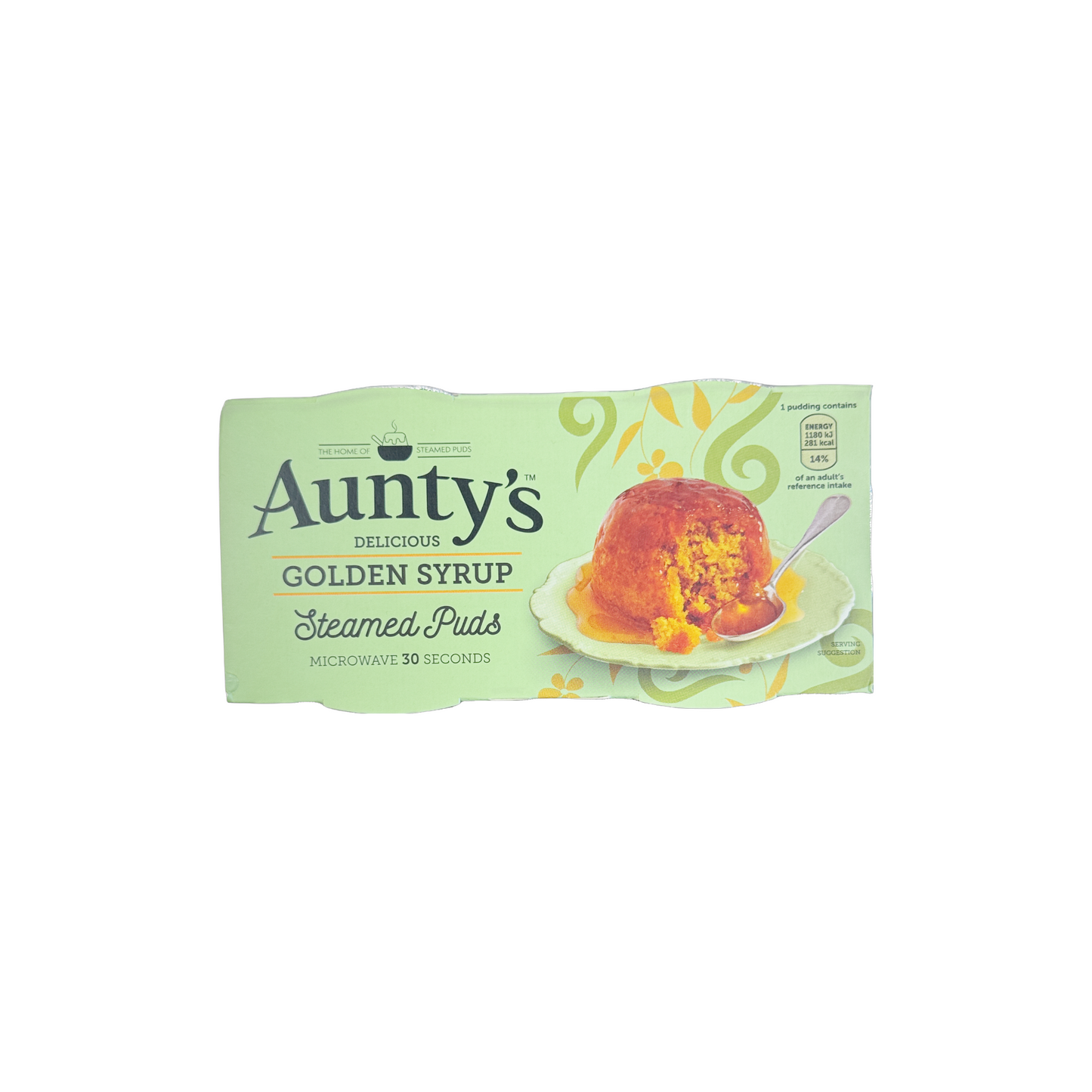 Aunty's Steamed Puds.  Golden Syrup