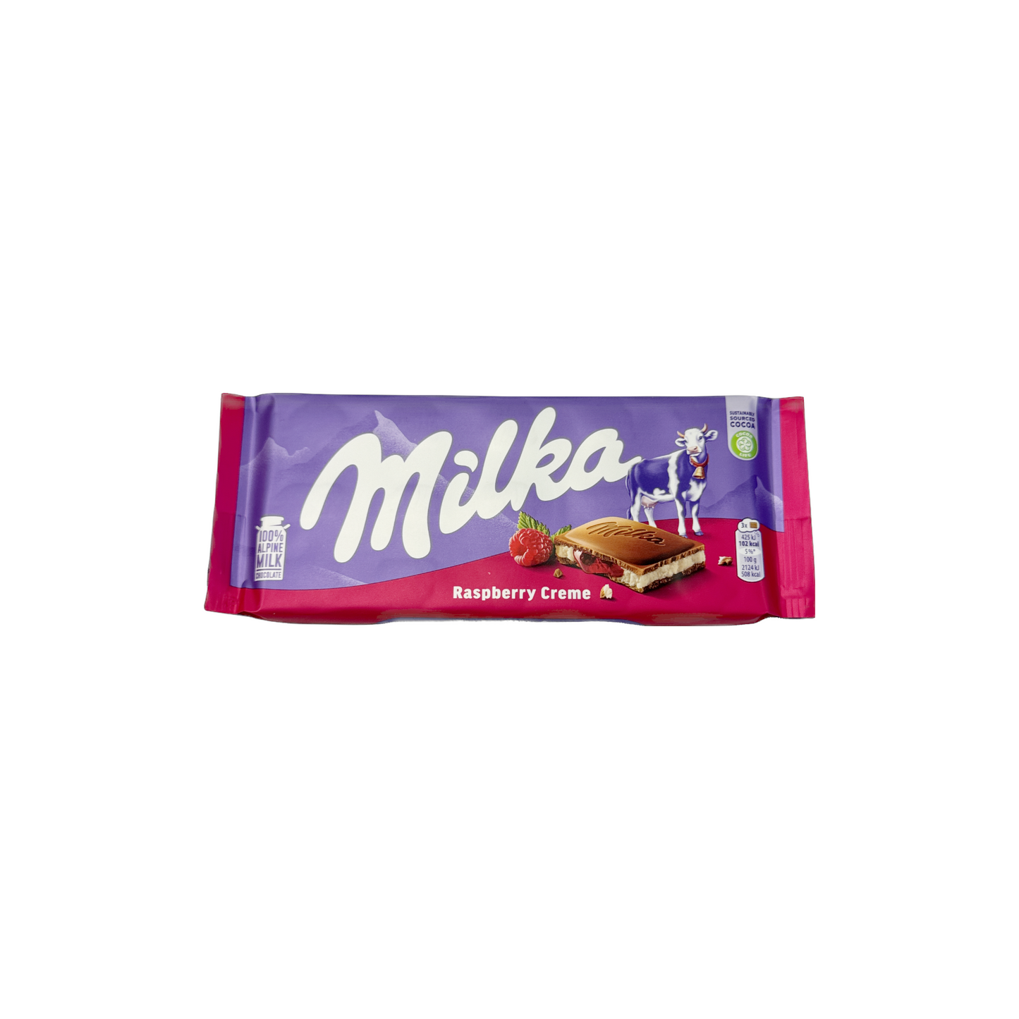 Milka Raspberry Cream
