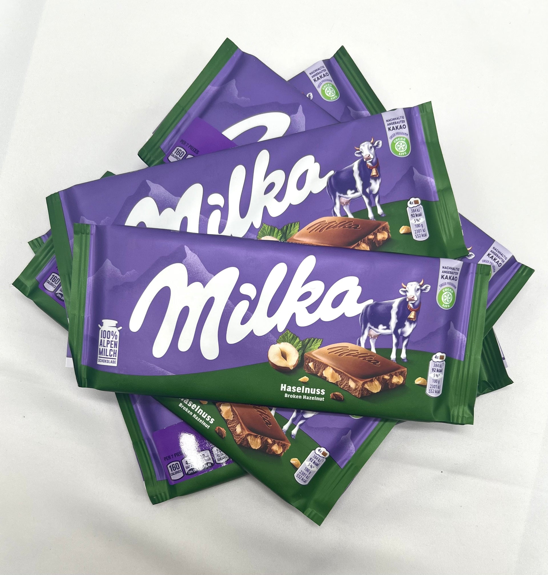 Milka with Hazelnuts / Haselnuss Chocolate 100g (Milka) – MezeHub