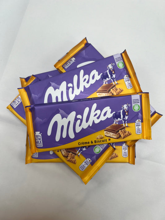 Milka Cream & Biscuit